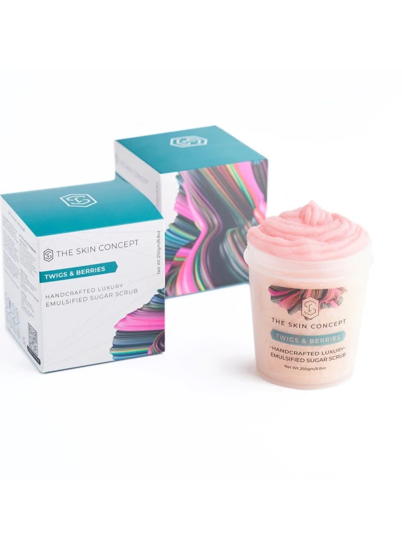The Skin Concept Twigs and Berries The Skin Concept  Face and Body Scrub - Twigs & Berries - Handmade  | Best Price UAE
